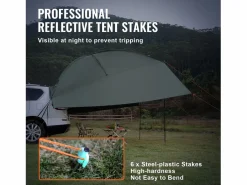 Toldo para Vehículo SucceBuy, Cubierta Sombra 305 x 213 cm, PU2000mm UV50+, para Camiones, SUV, Furgonetas, Autocaravanas^ New