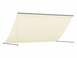 Marquesina|Toldo retráctil de tela y acero 300x150 cm ES469472