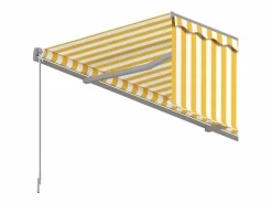 Toldo retráctil manual con persiana y blanco 3x2,5 m ES954805^ Clearance