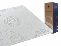 Toper viscoelástico 200x200 INFINIUM Altura 4 cm| Efecto memoria| De funda|Lavable^Dormissimo Discount