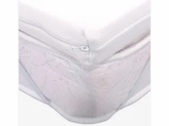 MiaSuite Topper espuma viscoelastica 80x190 alto 5 cm, desenfundable AloeVera Outlet