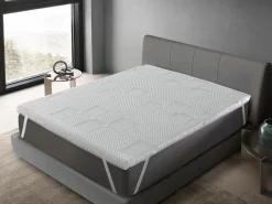 Dormissimo Sobrecolchón|Topper 90x200 MOON Altura 5 cm espuma HR Transpirable y adaptable