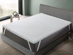Dormissimo Sobrecolchón|Topper 150x200 PREMIUM Altura 5 cm | Nucleo 100% Viscoelástica| De funda