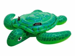 Intex Deportes Náuticos|Tortuga hinchable con asas laterales +3A verde 150x127 cm