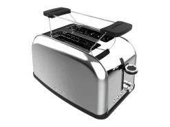 Pequeño Electrodoméstico|Tostador vertical Cecotec Toastin' Time 850W diseño vintage ranura corta inox
