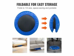 Cama Elástica|Trampolín SucceBuy Trampolín de 3 Patas para Niños, Plegable para Interior y Exterior
