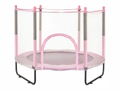 Trampolín SucceBuy Trampolín para Niños de 152.5CM con Red de Protección para Interiores y Exteriores. Sale