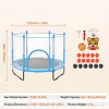 Trampolín SucceBuy Trampolín Infantil de 152,5 cm, Mini Trampolín con Red de Protección, para Interior y Exterior.^ Outlet