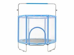 Trampolín SucceBuy, Trampolín Mini de 140 cm para Niños, para Bebés con Red para Uso Interior y Exterior^ New
