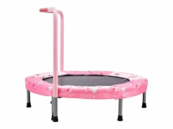 Cama Elástica|Trampolín SucceBuy, Trampolín Mini de 91 cm para Niños, Plegable, para Uso Interior y Exterior, para Niños y Niñas, Rojo