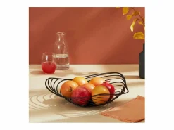 Alessi TRINITY, Centro de mesa de metal , Negro Best