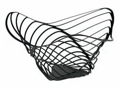 Alessi TRINITY, Cuenco para cítricos de metal , Negro Discount