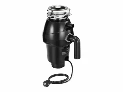 Triturador de Residuos SucceBuy para Fregadero de Cocina, 1/2 CV, Sistema de Trituración de Residuos de Alimentos, 3820 rpm, con Cable de Alimentación Negro Sale