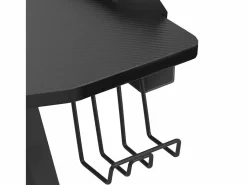 Tryggvin Escritorio gaming con luz LED forma Y 110x60x75 cm^Garden Furniture Online