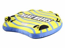 Tubo Remolcable SucceBuy para 1 a 3 Pasajeros, Inflable, 231 kg, Cubierta de Nylon, Asas de EVA Amarillo Outlet