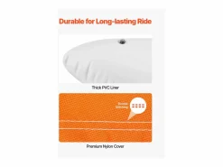 Deportes Náuticos|Tubo Remolcable SucceBuy para Navegación, Flotador Inflable para Deportes Acuáticos de 1 a 3 Pasajeros