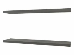 TuHome Repisa Flotante Greer en Melamina x2, . Gris Hot