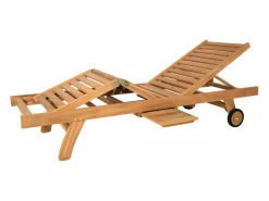 Tumbona con multiplicidad de posiciones de teca BYBLOS^MYLIA Clearance