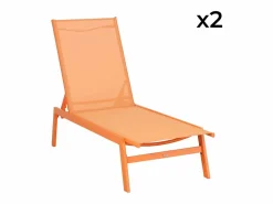 Sweeek Tumbona|Tumbona de acero multi posiciones, set de 2