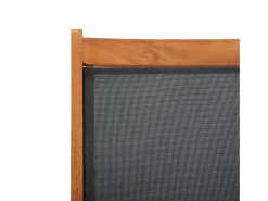 vidaxl Tumbona|Tumbona de exterior de mandera maciza acacia y textileno