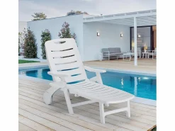 Tumbona de plástico plegable para la piscina y la playa Premiere -^Grand soleil New