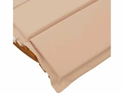 Tumbona mecedora con cojín de madera maciza de acacia^vidaxl Discount