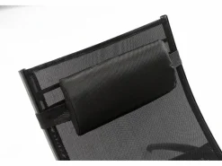 Tumbona negra regulable y apilable de 2 plazas LIMEA^Concept-Usine Best