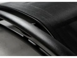 Tumbona negra regulable y apilable de 2 plazas LIMEA^Concept-Usine Best