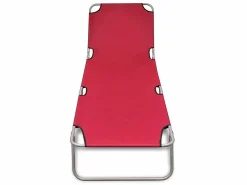 Tumbona|Tumbona plegable de acero con recubrimiento polvo ES82210