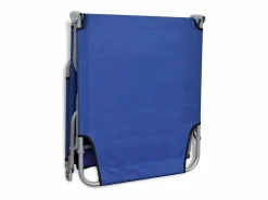Tumbona plegable de acero con recubrimiento polvo ES911036 Azul Sale