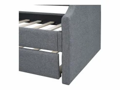 Tumbonas 90x200/190 cm - diván individual tapizado con nido -^OKWISH Discount