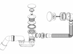 Conjunto De Desagüe Para Bañera Oro^Tycner Discount
