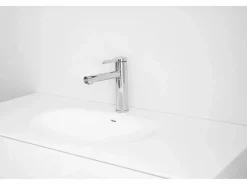 Essebagno Grifo|Ultrate grifo mezclador bajo cromado para lavabo