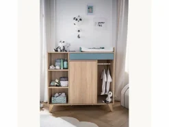 Sauthon Mueble De Bebé|Un cambiador convertible en escritorio