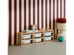 Unidad de almacenamiento para niños, 6 cubos natural^Sweeek Online