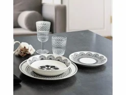 Luminarc Vajilla|Vajilla|Vajilla Medina La Bouchée 18 piezas 6 servicios porcelana blanco/