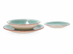 Vajilla Vita Aqua Quid 18 piezas gres Azul Sale