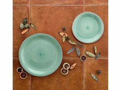 Vajilla Vita Aqua Quid 18 piezas gres Azul Sale