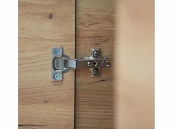 Petits-Meubles Vitrina Para Vajilla|Vajillero 2 puertas con LED Ruben Madera