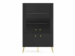 Petits-Meubles Vitrina Para Vajilla|Vajillero 4 puertas Manoé