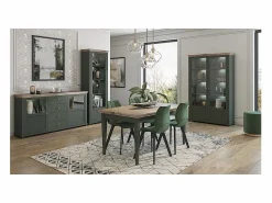 Petits-Meubles Vitrina Para Vajilla|Vajillero 2 puertas Martin y Madera