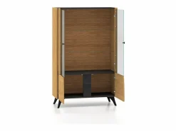 Petits-Meubles Vajillero 4 puertas Soah Madera y Negro New