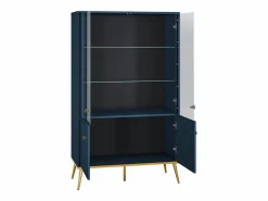 Petits-Meubles Vajillero 4 puertas Thalia Azul Clearance