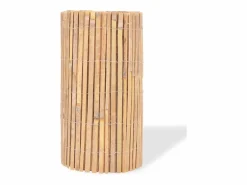 Valla de bambú de jardín 1000x50 m ES154366 Marru00f3n