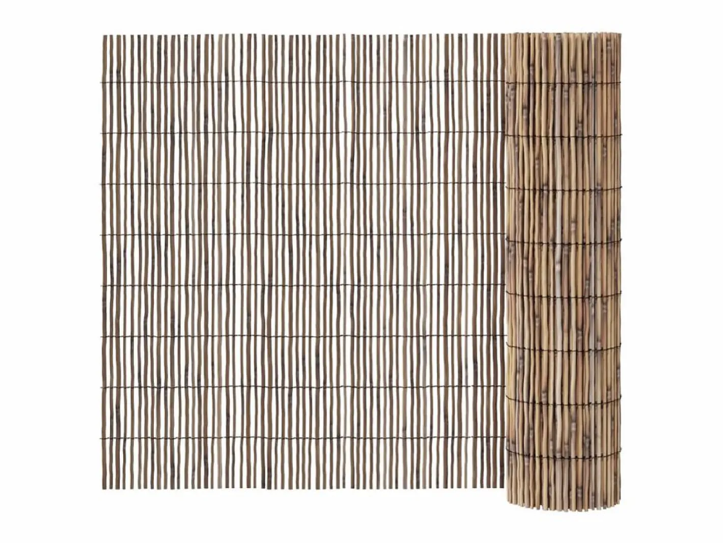 Valla de jardín de caña 300x80 cm ES864663^ Sale