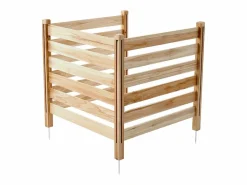 Valla de Privacidad de Madera SucceBuy, 3 Paneles, 91,4 x 91,4 cm para Aire Acondicionado Color natural claro Best