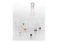 Vaso Bilia Zafferano de vidrio borosilicato, juego de 6 piezas, color^
