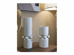 Jarrón|Vaso moderno de cerámica con acabado mate Bubbles