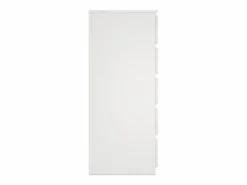 TOPESHOP Cómoda|VENICE - Cómoda alta de 5 cajones para dormitorio u despacho - 45x40x111cm - mueble de almacenamiento - acabado mate