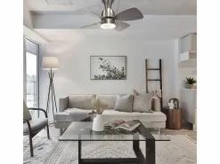 AKUNADECOR Aire Acondicionado, Ventilación|Ventilador Ac Fresco Níquel Modo Verano Y Invierno Temporizador Led Interlusa